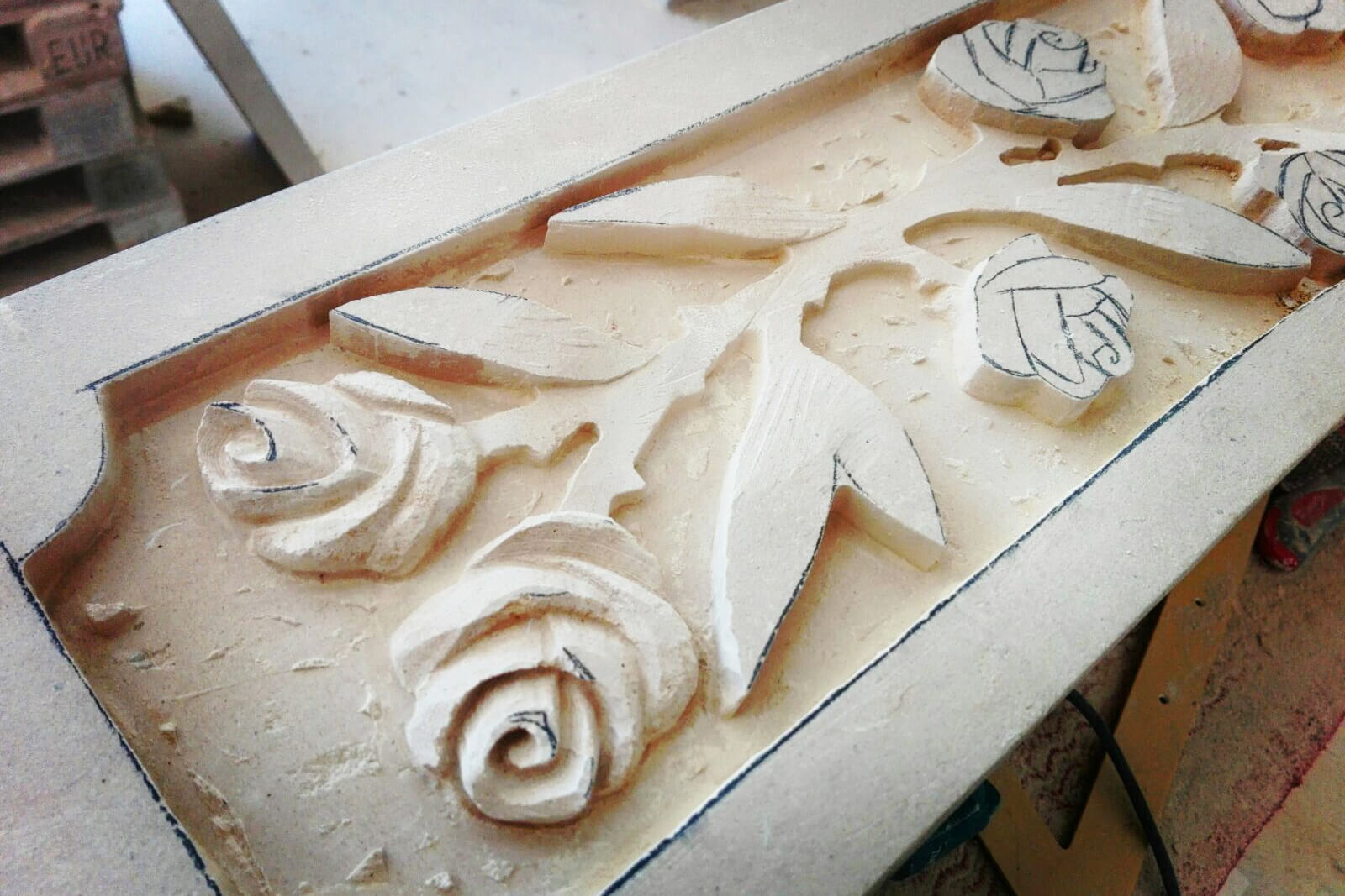 Pietra Leccese processing