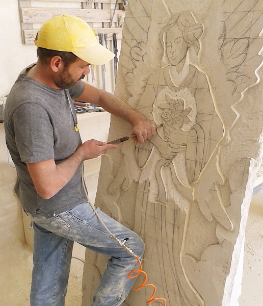 Realising stone sculptures